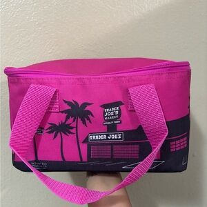 New Trader Joe’s Mini Insulated Bag in Pink